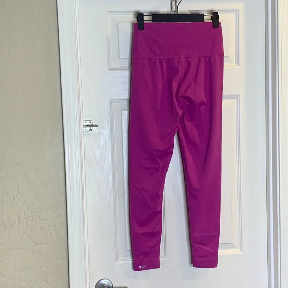 SET ACTIVE LUXFORM LEGGING Magenta Size Small
